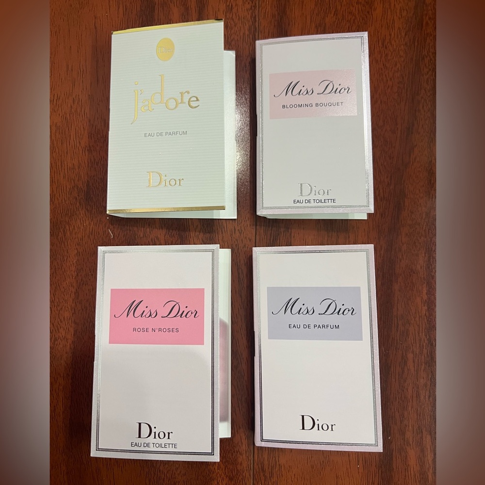 4 Dior Perfume Collection in Miss Dior and Jadore